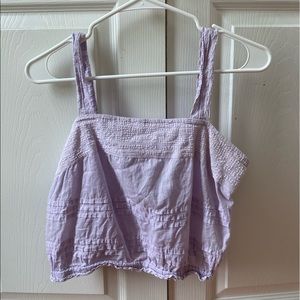 Short Purple Top